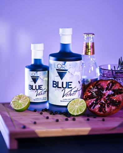 Blue Velvet Magic Gin - LoRe Gin-Destillerie Austria